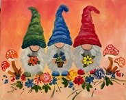 Flowers and Gnomes