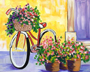 Bike and Flowers