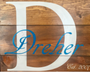 DIY Name Sign - Wood Canvas