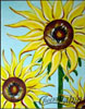 Spiky Sunflowers