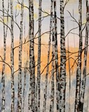 Birches at Dawn