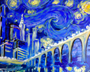 Starry Night Twin City