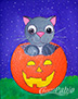 Perfect Pumpkin Cat